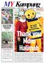 Thank you Mdm. Halimah. Some of the things we did on our Tree Planting Days. See page 15.