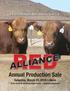 Annual Production Sale