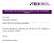 PROPOSALS FOR 2019 MODIFICATIONS TO THE FEI DRIVING RULES