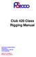 Club 420 Class Rigging Manual