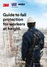 Guide to fall protection for workers at height.