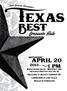 exas TBest Limousin Sale april 20 1 pm saturday selling a select group of limousin & lim-flex bulls & females