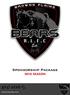 Sponsorship Package 2018 SEASON. Browns Plains Bears RLFC