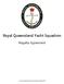 Royal Queensland Yacht Squadron. Regatta Agreement