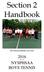 Section 2 Handbook Sectional Semifinalists and Coaches /14/16 NYSPHSAA BOYS TENNIS