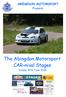 ABINGDON MOTORSPORT Present. The Abingdon Motorsport CAR-nival Stages