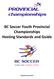 BC Soccer Youth Provincial Championships Hosting Standards and Guide