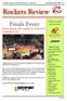 Rockets Review. Finals Fever. Rockets Women s ABL team play the Grand Final at Adelaide Arena. NABC proudly Sponsored by