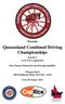 Queensland Combined Driving Championships