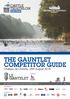 THE GAUNTLET COMPETITOR GUIDE