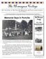 The Newsletter of The Portville Historical and Preservation Society Vol. 21 Issue 1