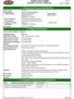 SAFETY DATA SHEET WICKED ALUMAG CHROME. 1. Product and Company Identification. 2. Hazards Identification