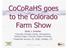CoCoRaHS goes to the Colorado Farm Show