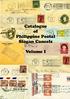 Catalogue of Philippine Postal Slogan Cancels. Volume I
