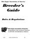 Breeder s Guide. Rules & Regulations. Red Angus Association of America. Red Angus Association of America