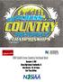 2016 South Cross Country Sectional Meet. November 5, 2016 Delsea High School, Franklinville, NJ Meet Director - Mr. Ed Colona Start Time: 10:00am