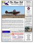 The Plane Talk The official monthly Newsletter of Angelo RC Inc
