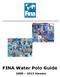 FINA Water Polo Guide