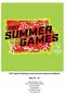 2017 Special Olympics Iowa Summer Games Handbook May 25-27