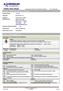 Safety Data Sheet SDS prepared by Steve Davis of Aardvark Clay & Supplies GHS United States Section 1. Product and Company Identification