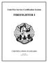 Utah Fire Service Certification System FIREFIGHTER I
