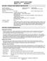 MATERIAL SAFETY DATA SHEET MSDS L-134 REVISION 11