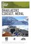 DHAULAGIRI CIRCUIT, NEPAL