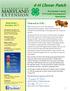 4-H Clover Patch. Onward to Fall... Dorchester County 4-H Youth Development Newsletter. September - October 2017