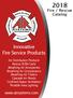 Innovative Fire Service Products