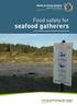 Food safety for. seafood gatherers