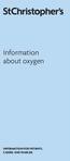 Information about oxygen