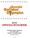 Georgia Golden Olympics P.O. Box 958 Winder, Georgia (Georgia Golden Games, Inc.) Cost: $6.00