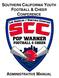 SOUTHERN CALIFORNIA YOUTH FOOTBALL & CHEER CONFERENCE