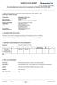 SAFETY DATA SHEET. This safety datasheet complies with the requirements of Regulation (EC) No. 1907/2006