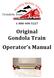 Original Gondola Train Operator s Manual