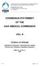 CONSENSUS STATEMENT OF THE UIAA MEDICAL COMMISSION VOL: 9
