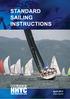 CONTENT Page. Hebe Haven Yacht Club Standard Sailing Instructions. Introduction 2. HHYC Standard Sailing Instructions 5.