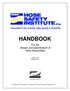 HANDBOOK. For the Design and Specification of Hose Assemblies. Version 1.2 August, 2015