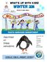 WINTER What s Up WITH Kids! Penguins At Shedd Aquarium YOUTH SERVICES DEPARTMENT