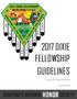 2017 DIXIE FELLOWSHIP GUIDELINES