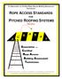 The Association for Certified Rope Access Building Assessment Technicians FOR. Fifth Edition