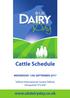 Cattle Sponsors. Principal Partners
