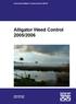Alligator Weed Control 2005/2006