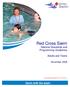 Red Cross Swim National Standards and Programming Guidelines