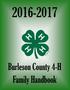 Burleson County 4-H Family Handbook