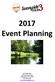 2017 Event Planning. Sunnyside Par3 168 Sunnyside Road Queensbury, NY