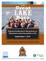 1st Ever. Great. Lake. Race. Making Paddle Sport Adventures on Minnesota Lakes Accessible to All. September 7, 2014