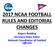 2017 NCAA FOOTBALL RULES AND EDITORIAL CHANGES. Rogers Redding Secretary-Rules Editor Na5onal Coordinator of Football Officials