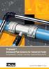 Transair Advanced Pipe Systems for Industrial Fluids. Compressed Air - Vacuum - Inert Gas - Industrial Water and Oil