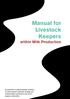 Manual for Livestock Keepers within Milk Production